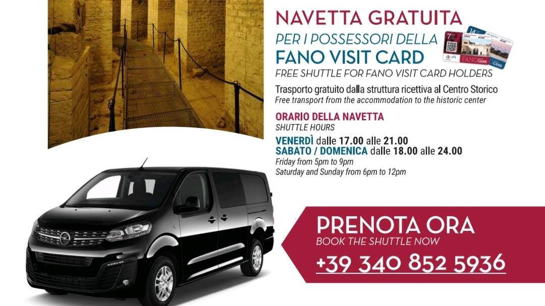Visite a Sant'Agostino, trasporto gratuito per i turisti